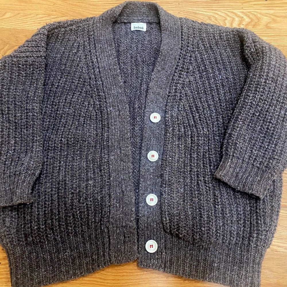 Babaa no19 Cardigan in Oak